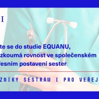 Hlavní obrázek - EQUANU - Equality in societal and professional recognition of nurses  (Rovnost ve společenském a profesním postavení sester)