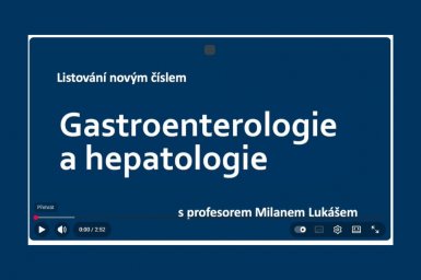 Hlavní obrázek - Gastroenterologie a hepatologie – 5. díl roku 2025